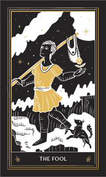 Tarot Card: The Fool - Card 0