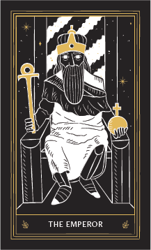 Tarot Card: The Emperor - Card 4