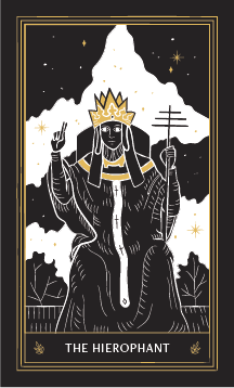 Tarot Card: The Hierophant - Card 5