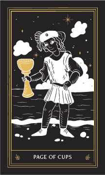 Page of Cups